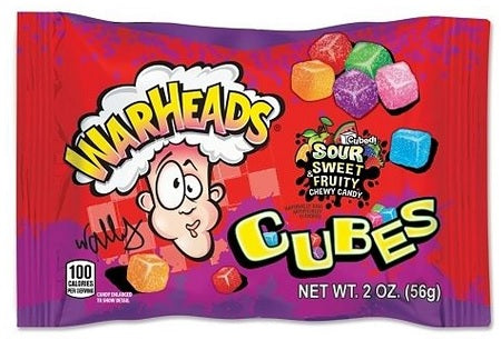 WARHEADS CUBES  (REG) Candy Convenience and Grocery Wholesale Distributor in Montreal Quebec