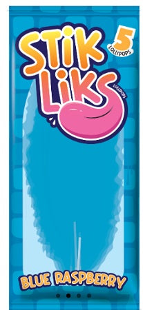 STIK LIKS LOLLIPOPS BLUE RASPBERRY Novelty Candy Convenience and Grocery Wholesale Distributor in Montreal Quebec