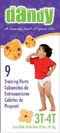 DANDY PULL-UPS TRAINING PANTS LARGE (3-4T) Baby Products Canadian Wholesale Distributor in Montreal Quebec