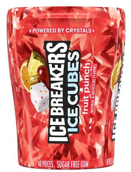 ICE BREAKER .CUBE BTL FRUIT PUNCH Chewing Gum Convenience and Grocery Wholesale Distributor in Montreal Quebec