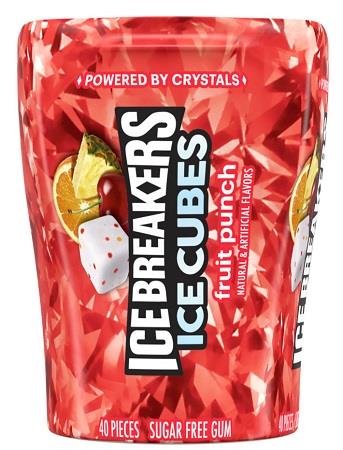 ICE BREAKER .CUBE BTL FRUIT PUNCH Chewing Gum Convenience and Grocery Wholesale Distributor in Montreal Quebec