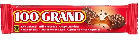 100 GRAND BAR Chocolate Convenience and Grocery Wholesale Distributor in Montreal Quebec