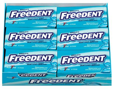 FREEDENT PTY SPEARMINT Chewing Gum Convenience and Grocery Wholesale Distributor in Montreal Quebec
