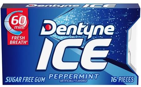 DENTYNE ICE PEPPERMINT Chewing Gum Convenience and Grocery Wholesale Distributor in Montreal Quebec