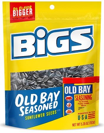 BIGS SEEDS OLD BAY CATCH OF THE DAY Convenience and Grocery Snacks Wholesale Distributor in Montreal Quebec