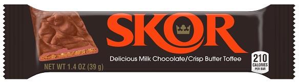 SKOR CANDY BAR Chocolate Convenience and Grocery Wholesale Distributor in Montreal Quebec