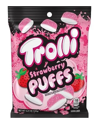 TROLLI STRAWBERRY PUFFS 4.25OZ BAG Candy Convenience and Grocery Wholesale Distributor in Montreal Quebec