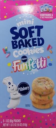 PILLSBURY SOFT BAKED MINI FUNFETTI Convenience and Grocery Snacks Wholesale Distributor in Montreal Quebec