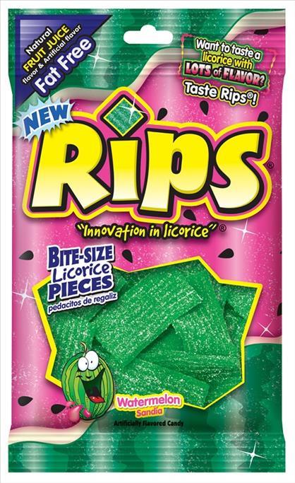 RIPS BITES  WATERMELON BAG -4OZ Candy Convenience and Grocery Wholesale Distributor in Montreal Quebec
