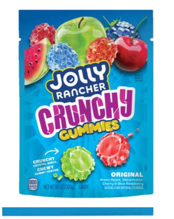 JOL.RANCH.PEG CRUNCHY GUMMIES ORIGINAL 147 g (Box of 12 Units)