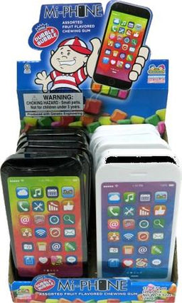 MI-PHONE W/DUBBLE BUBBLE Novelty Candy Convenience and Grocery Wholesale Distributor in Montreal Quebec