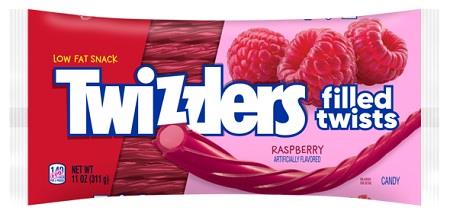 TWIZZLERS FILLED TWISTS RASPBERRY Convenience and Grocery Store Supplies Wholesale Distributor in Montreal Quebec
