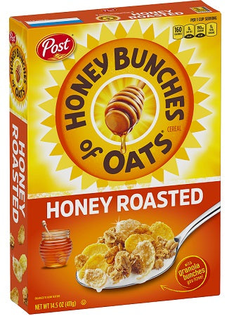 HONEY BUNCHES OF OATS HONEY RST Grocery Breakfast Cereal from Wholesale Distributor in Montreal Quebec