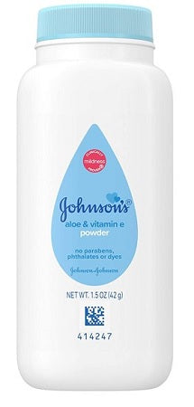 BABY POWDER JOHNSON'S 1.5OZ ALOE&VIT E Baby Products Canadian Wholesale Distributor in Montreal Quebec