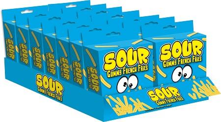 SOUR GUMMY FRENCH FRIES Novelty Candy Convenience and Grocery Wholesale Distributor in Montreal Quebec