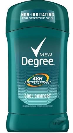 DEGREE FOR MEN COOL COMFORTPersonal Care Products Wholesale Distributor in Montreal Quebec