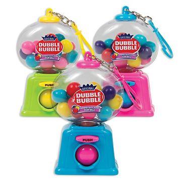 DUBBLE BUBBLE DISPENSER KEYRING Novelty Candy Convenience and Grocery Wholesale Distributor in Montreal Quebec