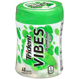 TRIDENT VIBES *BTL SPEARMINT RUSH Chewing Gum Convenience and Grocery Wholesale Distributor in Montreal Quebec
