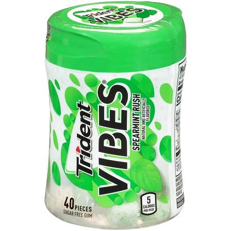 TRIDENT VIBES *BTL SPEARMINT RUSH Chewing Gum Convenience and Grocery Wholesale Distributor in Montreal Quebec