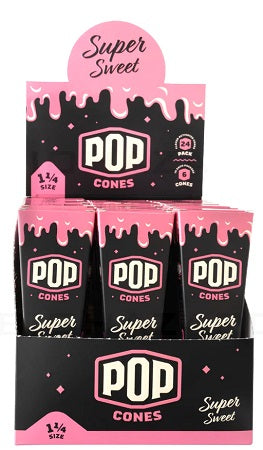POP CONES 1 1/4 SUPER SWEET Smoker Accessories Wholesale Distributor in Montreal Quebec