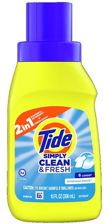 TIDE SIMPLY LIQ. (10OZ) CLEAN & FRESH Fabric Care Convenience and Grocery Wholesale Distributor in Montreal Quebec