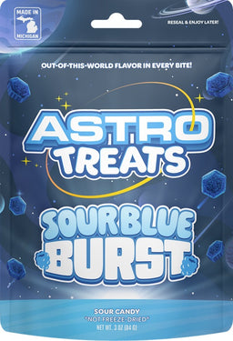 ASTRO TREATS *SOUR BLUE BURST* Candy Convenience and Grocery Wholesale Distributor in Montreal Quebec