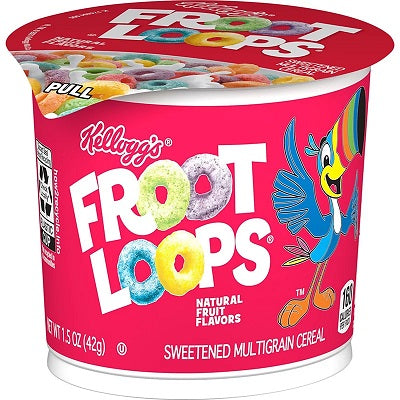 FROOT LOOPS (CUP) Grocery Breakfast Cereal from Wholesale Distributor in Montreal Quebec