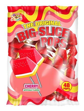 BIG SLICE POPS CHERRY Candy Convenience and Grocery Wholesale Distributor in Montreal Quebec