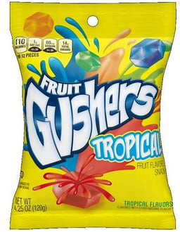 GUSHERS TROPICAL PEG 4.25OZ Convenience and Grocery Snacks Wholesale Distributor in Montreal Quebec