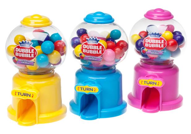 DUBBLE BUBBLE MINI GUMBALL MACHINE Novelty Candy Convenience and Grocery Wholesale Distributor in Montreal Quebec