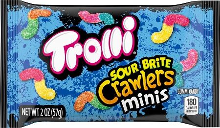 TROLLI -MINI SOUR BRITE CRAWLERS Candy Convenience and Grocery Wholesale Distributor in Montreal Quebec