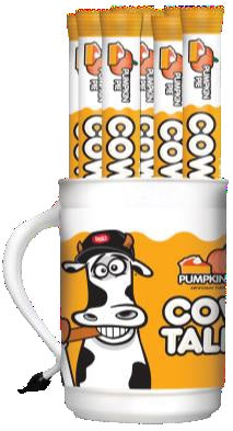 COW TALES PUMPKIN PIE (.35) TUMBLER Candy Convenience and Grocery Wholesale Distributor in Montreal Quebec