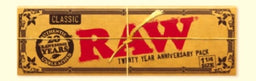 RAW PAPER 1 1/4 (20TH ANNIVERSARY) Smoker Accessories Wholesale Distributor in Montreal Quebec