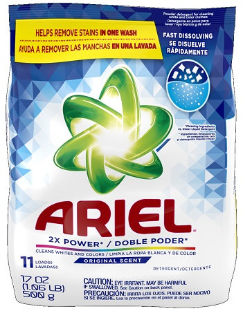 Ariel Powder Original 17 oz laundry detergent box