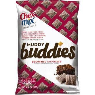 CHEX MIX MUDDY BUDDIES BROWNIE Convenience and Grocery Snacks Wholesale Distributor in Montreal Quebec
