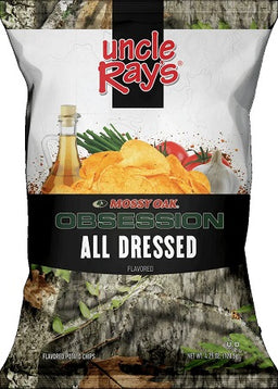 UNCLE RAY'S 3OZ ALL DRESSED MOSSY OAK Convenience and Grocery Snacks Wholesale Distributor in Montreal Quebec