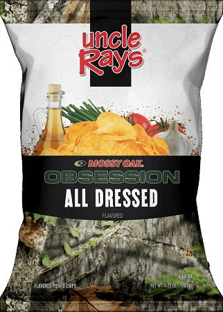 UNCLE RAY'S 3OZ ALL DRESSED MOSSY OAK Convenience and Grocery Snacks Wholesale Distributor in Montreal Quebec