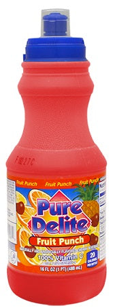 PURE DELITE FRUIT PUNCH DRINK Beverage Soda and Juice  Wholesale Distributor in Montreal Quebec