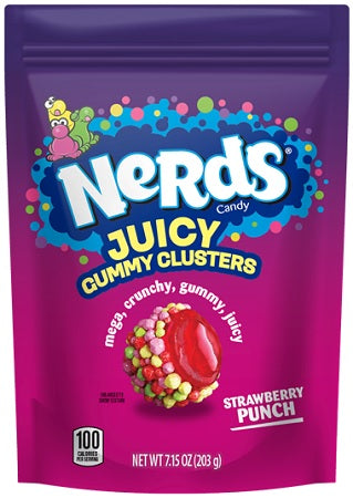 NERDS JUICY GUMMY CLUSTER STRAW. Candy Convenience and Grocery Wholesale Distributor in Montreal Quebec