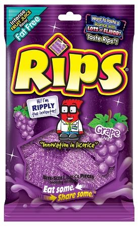 RIPS BITES  GRAPE BAG -4OZ Candy Convenience and Grocery Wholesale Distributor in Montreal Quebec