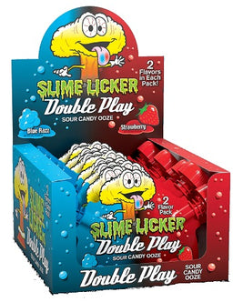 TOXIC WASTE SLIME LICKER *DOUBLE PLAY Novelty Candy Convenience and Grocery Wholesale Distributor in Montreal Quebec