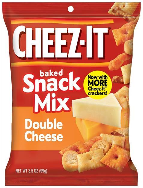 CHEEZ IT SNACK MIX DOUBLE CHEESE Convenience and Grocery Snacks Wholesale Distributor in Montreal Quebec
