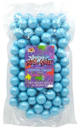 COLOR SPLASH GUMBALLS BABY BLUE Chewing Gum Convenience and Grocery Wholesale Distributor in Montreal Quebec