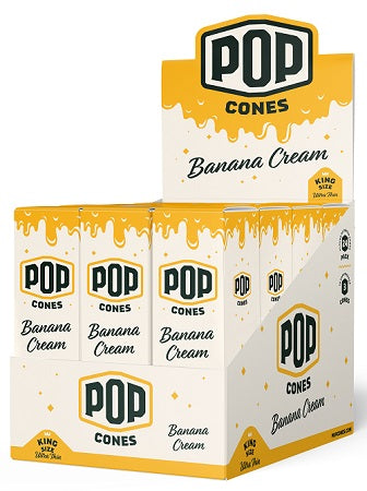 POP CONES ULT.THIN KING BANANA CREAM Smoker Accessories Wholesale Distributor in Montreal Quebec