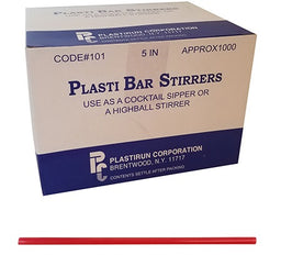 COFFEE/BAR STIRRERS 5" RED Grocery Products from  Wholesale Distributor  in Montreal Quebec