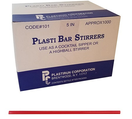 COFFEE/BAR STIRRERS 5" RED Grocery Products from  Wholesale Distributor  in Montreal Quebec