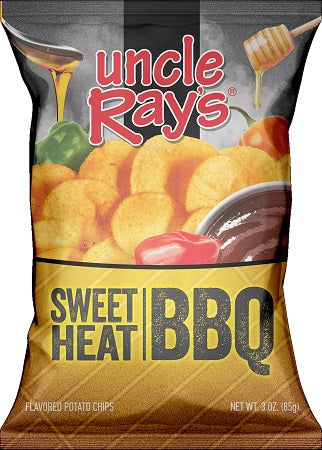 UNCLE RAY'S 3OZ SWEET HEAT BBQ Convenience and Grocery Snacks Wholesale Distributor in Montreal Quebec
