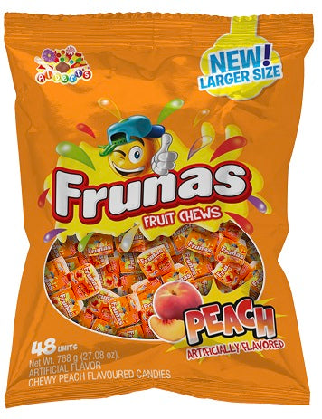 FRUNAS PEACH Candy Convenience and Grocery Wholesale Distributor in Montreal Quebec