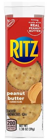 NBC RITZ SANDWICH PEANUT BUTTER Convenience and Grocery Snacks Wholesale Distributor in Montreal Quebec