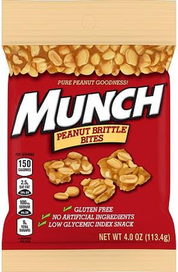 MUNCH BITES PEG BAG  4OZ Chocolate Convenience and Grocery Wholesale Distributor in Montreal Quebec